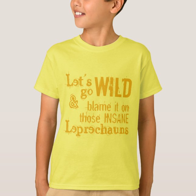Insane Leprechauns shirts & jackets (Front)