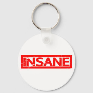 Insane Stamp Key Ring