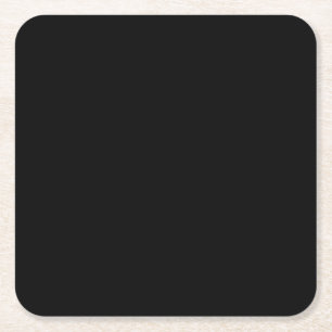 Insanely Black CUSTOMIZABLE Paper Coasters