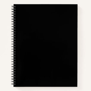 Insanely Black (The Darkest Black) CUSTOMIZABLE Notebook