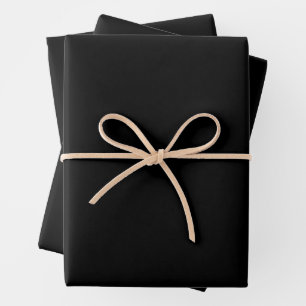 Insanely Black Wrapping Paper Sheets