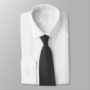 Insanely Dark Grey Neck Tie