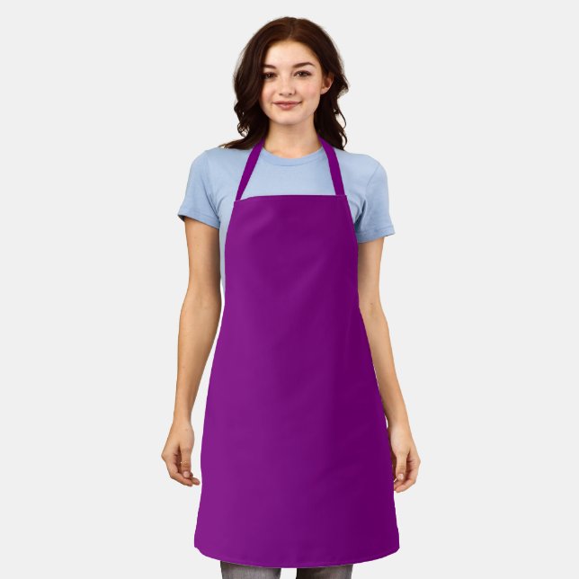 Insanely Purple (The Purplest Purple) CUSTOM Apron (Worn)