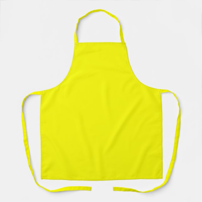 Insanely Yellow Apron (Front)
