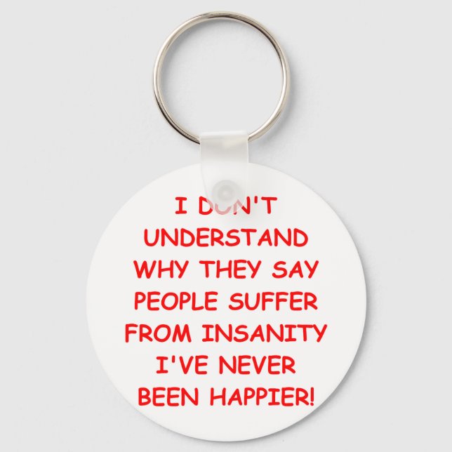 insanity key ring (Front)