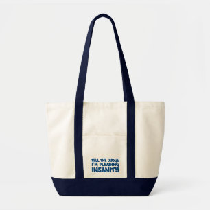 INSANITY PLEA bag - choose style & colour