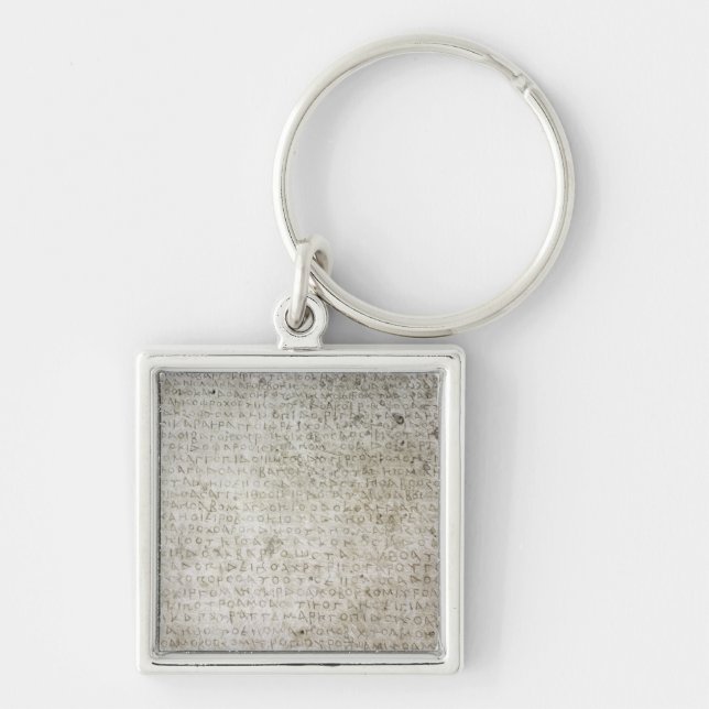 Inscription in the Kushana language written Key Ring (Front)