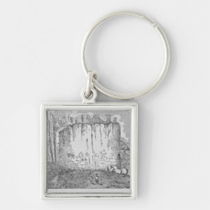 Inscription Rock, near the Pueblo of Zuni Key Ring