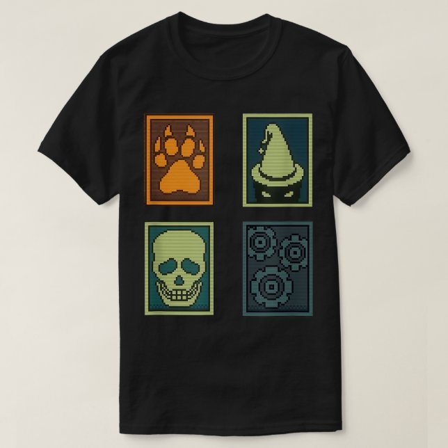 Inscryption Psychological Horror Card Categories S T-Shirt (Design Front)