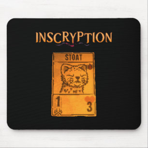 Inscryption Psychological Stoad Card Game Hallowee Mouse Mat