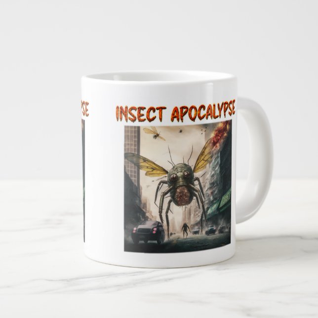  Insect Apocalypse Jumbo Mug  (Front Right)