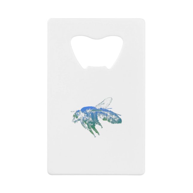 Insect bee blue (Front)