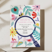 Insect Birthday Party Invitation