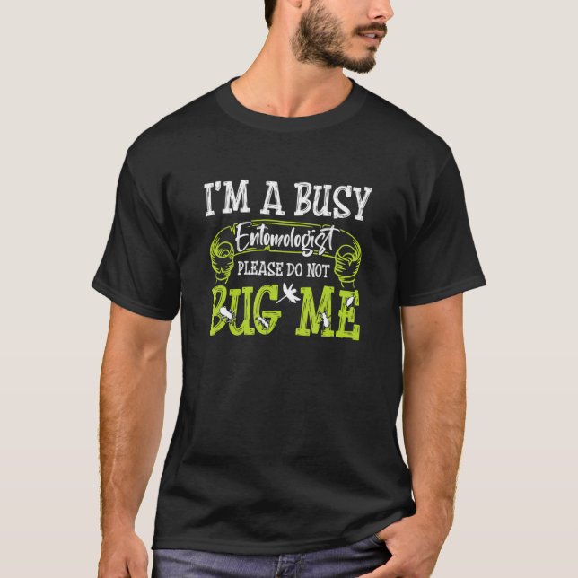 Insect Bug Entomology Future Entomologist T-Shirt (Front)