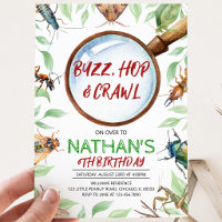 Insect Bugs Birthday