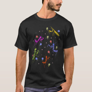 Insect Collecting Bug Catching Praying Mantis Ento T-Shirt