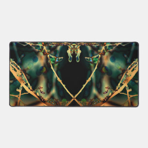 Insect Invasion Science Fiction Theme Desk Mat