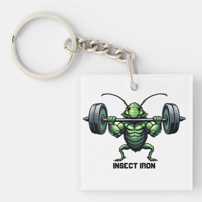 Insect Iron Key Ring (Front)