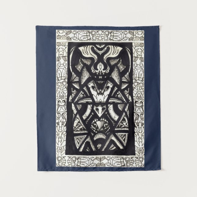 Insect King, by Brian Benson Tapestry (Front)