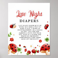 Insect Lady Late Night Diaper Baby Shower Game