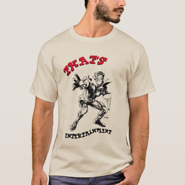 INSECT MAN RETRO DESIGN! T-Shirt (Front)