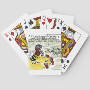 Insect Nightclub Singers Funny Playing Cards