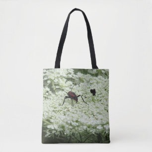 Insect on Elderflower  Tote Bag