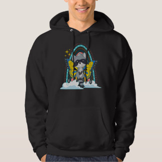 Insect Trash Panda Butterfly Rainbow Forest Animal Hoodie