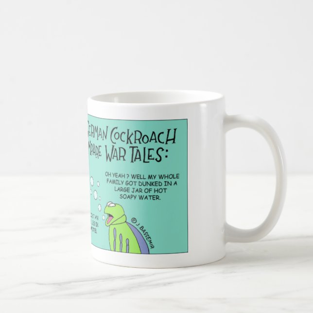 Insect war stories coffee mug (Right)