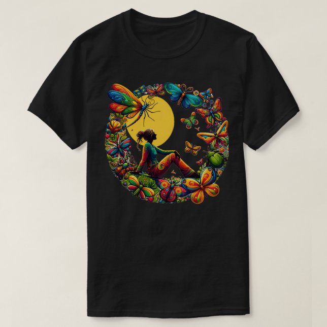 Insect Whisperer Artistic Butterfly for Nature Ent T-Shirt (Design Front)