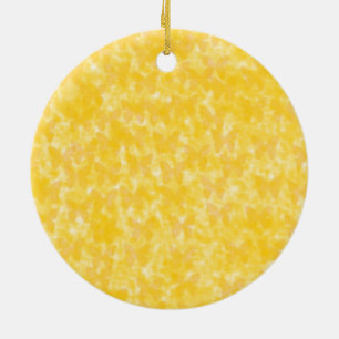 Insect Yellow Butterflies Ceramic Tree Decoration