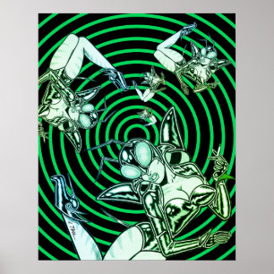 Insectra™/Cosmic Swirl Poster