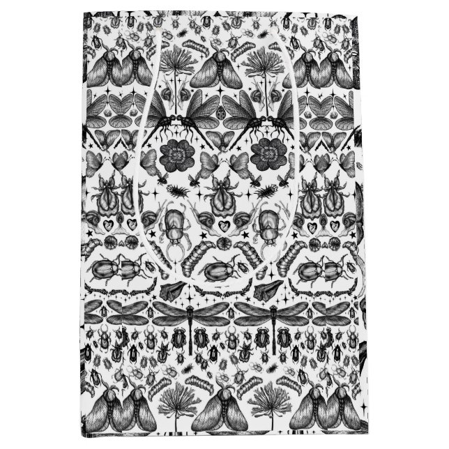 Insects and Bugs Medium Gift Bag (Front)