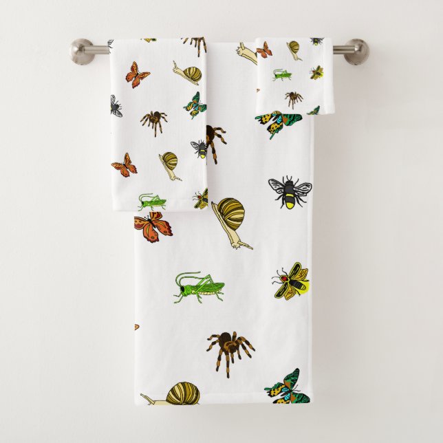 Insects Bath Towel Set (Insitu)