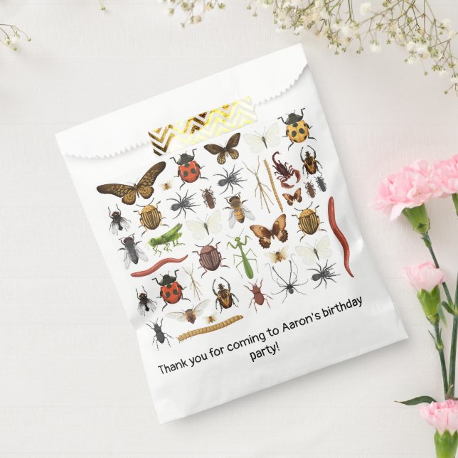 Insects Birthday Party Favour Bags (Sealed)