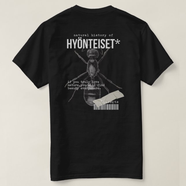 INSECTS COLLECTION T-Shirt (Design Back)