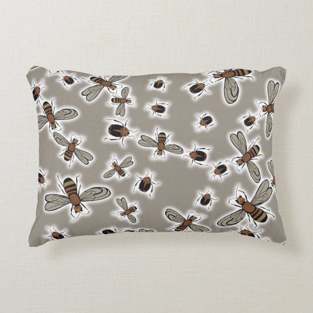 insects Duvet Cover Decorative Cushion (Front)