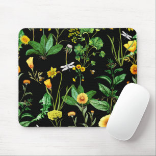 Insects on Herb Plants Mouse Mat