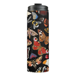 Insects seamless pattern thermal tumbler