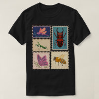 Insects Vintage Postage Stamps