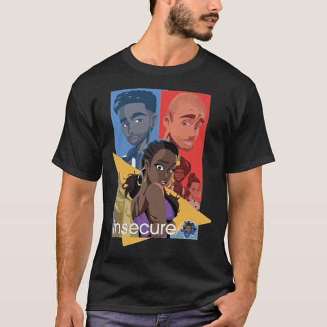 insecure illustration Essential T-Shirt (Front)