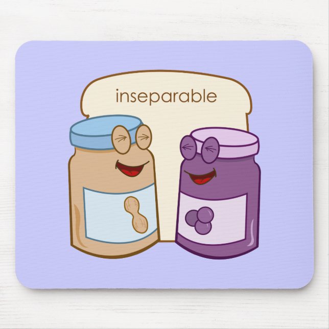 Inseparable Mouse Mat (Front)