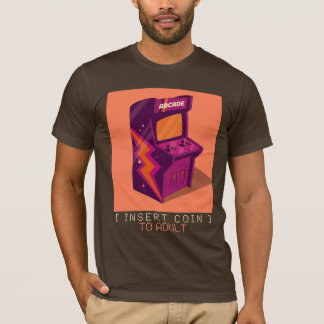 Insert Coin To Adult T-Shirt