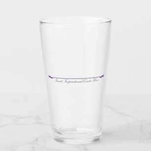 Insert Inspirational Quote Here - Purple Glass