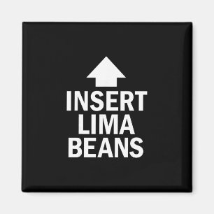 Insert Lima Beans Funny Thanksgiving Pointing Arro Magnet