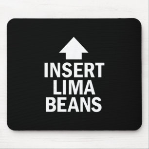 Insert Lima Beans Funny Thanksgiving Pointing Arro Mouse Mat