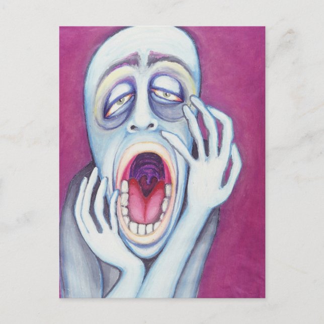 Insert Mouth, Open Monday Postcard (Front)