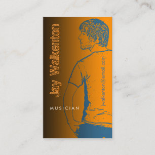 Insert Photo Business Card Template 3