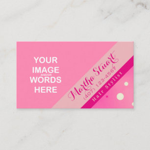 Insert Photo / Perky Bubbles - Business Card