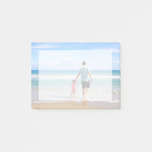 Insert your own photo post-it notes